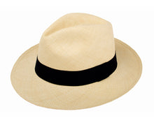 Załaduj obraz do przeglądarki galerii, Product Front: De Punta En Blanco Chapeau Panama Classic Natural
