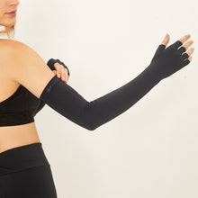 Załaduj obraz do przeglądarki galerii, Extra Long Glove Preto UPF50+
