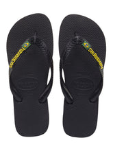 Załaduj obraz do przeglądarki galerii, Product Front: Havaianas Tongs Brasil Logo Black
