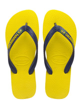 Załaduj obraz do przeglądarki galerii, Product Front: Havaianas Tongs Brasil Logo Citrus Yellow
