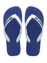 Załaduj obraz do przeglądarki galerii, Product Front: Havaianas Tongs Brasil Logo Marine Blue
