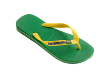 Załaduj obraz do przeglądarki galerii, Product Front: Havaianas Tongs Havaianas Brasil Logo Green
