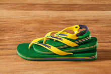 Załaduj obraz do przeglądarki galerii, Image 03: Havaianas Tongs Havaianas Brasil Logo Green
