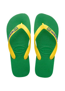 Image 04: Havaianas Tongs Havaianas Brasil Logo Green
