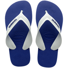 Załaduj obraz do przeglądarki galerii, Model Front: Havaianas Tongs Havaianas Kids Max Preto/Azul Naval
