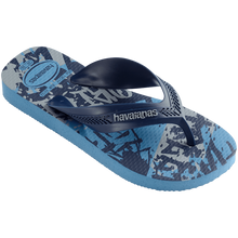Załaduj obraz do przeglądarki galerii, Model Back: Havaianas Tongs Havaianas Kids Max Street Azul Aco
