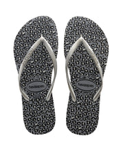 Załaduj obraz do przeglądarki galerii, Image 03: Havaianas Tongs Havaianas Slim Animals Steel Grey

