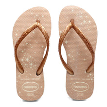 Załaduj obraz do przeglądarki galerii, Product Front: Havaianas Sandales Havaianas Slim Gloss Bege Palha
