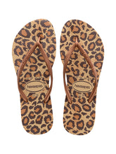 Załaduj obraz do przeglądarki galerii, Product Front: Havaianas Tongs Slim Animals Beige
