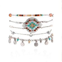 Załaduj obraz do przeglądarki galerii, Product Front: Hipanema Bracelet Cuff Goldville Silver Hipanema
