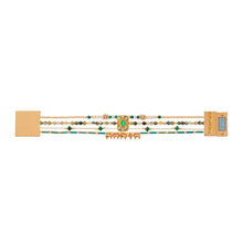 Załaduj obraz do przeglądarki galerii, Image 03: Hipanema Bracelet Cuff Karmelia Green Hipenema
