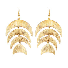 Załaduj obraz do przeglądarki galerii, Product Front: Hipanema Boucles D&#39;oreille Earrings Taiana Gold Hipenema
