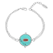 Załaduj obraz do przeglądarki galerii, Model Front: Hipanema Bracelet Lover Turquoise Hipanema

