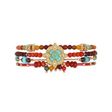 Załaduj obraz do przeglądarki galerii, Product Front: Hipanema Bracelet Metaphor Turquoise Hipanema
