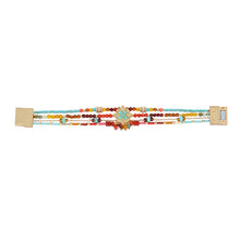 Załaduj obraz do przeglądarki galerii, Product Back: Hipanema Bracelet Metaphor Turquoise Hipanema
