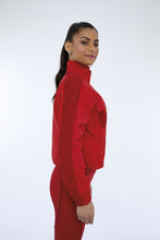 Załaduj obraz do przeglądarki galerii, Jaqueta Techno Taslon Com Bolsos Vermelho Haute Red
