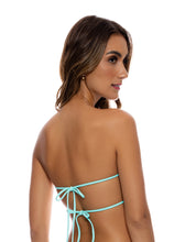 Załaduj obraz do przeglądarki galerii, Model Back: Luli Fama Haut Top Multiway Icon Seafoam
