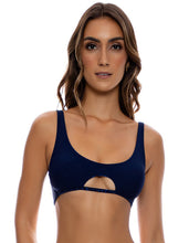 Załaduj obraz do przeglądarki galerii, Image 02: Luli Fama Haut Top Scoop Lux Midnight Blue

