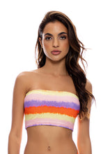 Załaduj obraz do przeglądarki galerii, Model Front: Luli Fama Haut Top Tube Miami Sunsets
