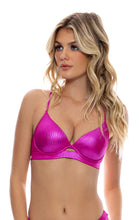Załaduj obraz do przeglądarki galerii, Model Front: Luli Fama Haut Top Underwire Babes Just Want Sun Ruby
