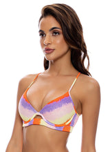 Załaduj obraz do przeglądarki galerii, Image 04: Luli Fama Haut Top Underwire Miami Sunsets

