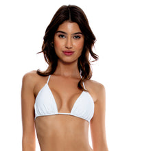 Załaduj obraz do przeglądarki galerii, Gallery: Luli Fama Haut Top Wavy Ruched White
