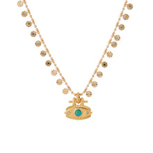 Załaduj obraz do przeglądarki galerii, Necklace Premonition Gold Hipenema
