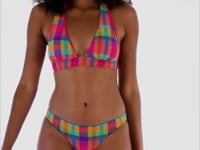 Załaduj i odtwarzaj film w przeglądarce Gallery, Video: Rio De Sol Ensemble Set Tulip-Garden Halter-Cos Essential-Comfy
