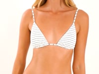 Załaduj i odtwarzaj film w przeglądarce Gallery, Video: Rio De Sol Haut Top Linea-White Lia
