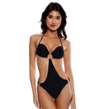 Załaduj obraz do przeglądarki galerii, Ring Bandeau Monokini Black
