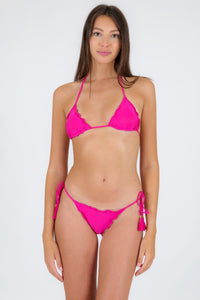 Model Front: Rio De Sol Bas Bottom Amaranto Frufru