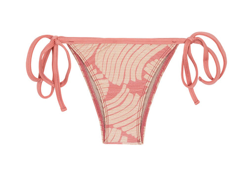 Product Front: Rio De Sol Bas Bottom Banana Rose Lacinho