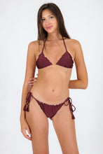 Załaduj obraz do przeglądarki galerii, Model Front: Rio De Sol Bas Bottom Barolo Frufru-Fio
