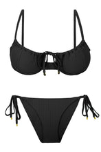 Załaduj obraz do przeglądarki galerii, Product Front: Rio De Sol Bas Bottom Dots-Black Ibiza-Comfy
