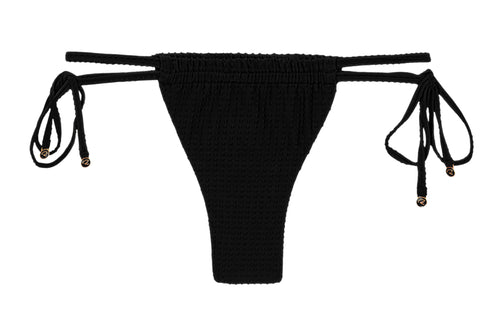 Product Front: Rio De Sol Bas Bottom Dots-Black Pipa