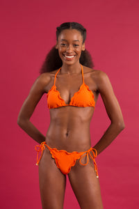Image 12: Rio De Sol Bas Bottom Dots-Orange Frufru-Fio
