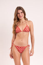 Załaduj obraz do przeglądarki galerii, Model Front: Rio De Sol Bas Bottom Floral-Scales Frufru-Fio
