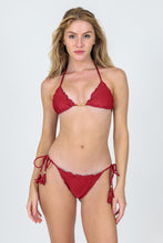 Załaduj obraz do przeglądarki galerii, Model Front: Rio De Sol Bas Bottom Shimmer-Divino Frufru-Comfy
