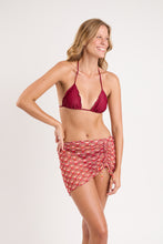 Załaduj obraz do przeglądarki galerii, Image 05: Rio De Sol Jupe De Page Floral-Scales Mini Skirt Ruched
