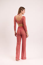 Załaduj obraz do przeglądarki galerii, Model Back: Rio De Sol Haut De Plage Floral-Scales Top Harper
