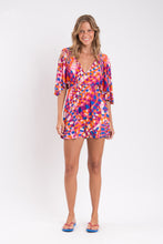 Załaduj obraz do przeglądarki galerii, Model Front: Rio De Sol Mini Dress Funny Mini Dress
