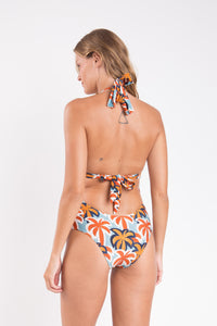 Model Back: Rio De Sol Une Pièce Kauai Mel-Op