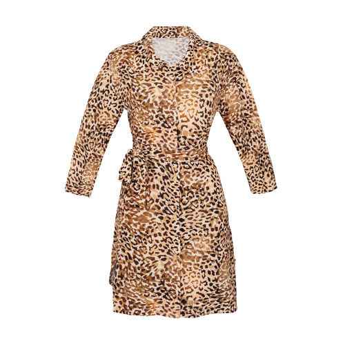 Product Front: Rio De Sol Vêtement De Plage Leopard Chemise