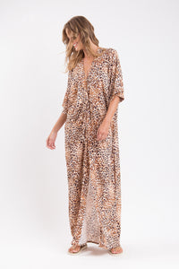 Image 06: Rio De Sol Vêtement De Plage Leopard Long Dress