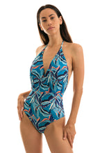 Załaduj obraz do przeglądarki galerii, Model Front: Rio De Sol Une Pièce Lilly Transpassado
