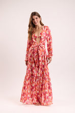 Załaduj obraz do przeglądarki galerii, Model Front: Rio De Sol Vêtement De Plage Mirage Long Dress Verona
