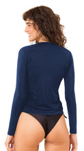 Załaduj obraz do przeglądarki galerii, Image 06: Rio De Sol Haut Navy Rash-Guard

