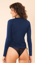 Załaduj obraz do przeglądarki galerii, Image 09: Rio De Sol Haut Navy Rash-Guard
