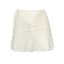 Załaduj obraz do przeglądarki galerii, Product Front: Rio De Sol Jupe De Page Off-White Mini Skirt

