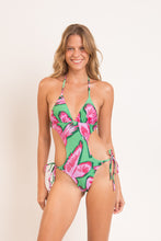 Załaduj obraz do przeglądarki galerii, Model Front: Rio De Sol Une Pièce Parrots Trikini-Comfy
